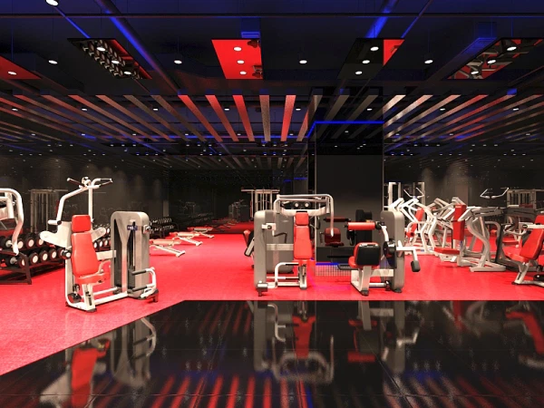 Phòng tập đạt tiêu chuẩn 5 sao tại California Fitness & Yoga